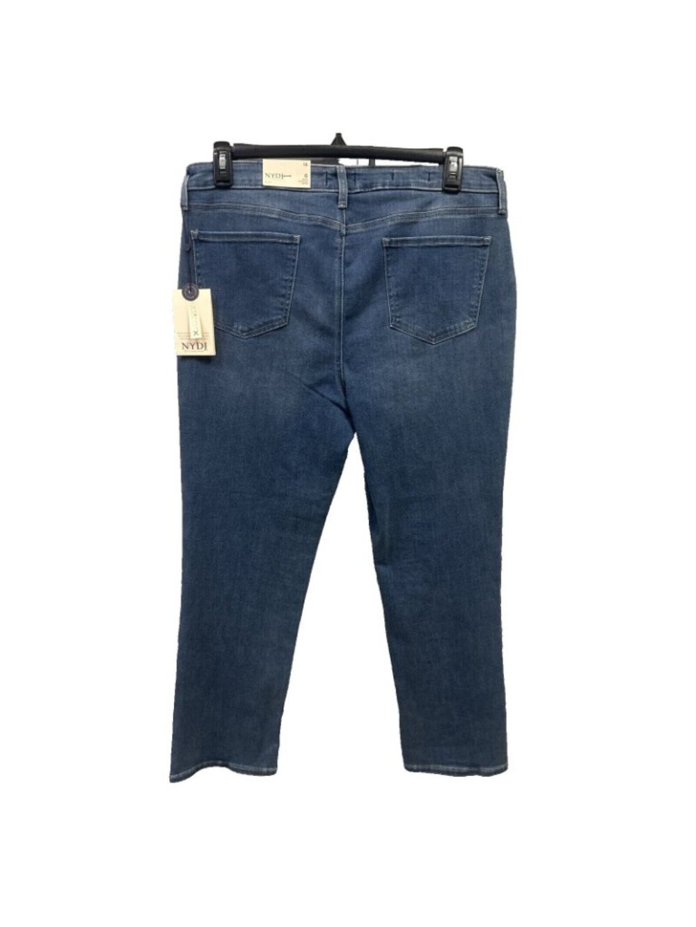 NYDJ Womens Mid Rise Sheri Slim Fit Ankle Stretch Denim Jeans Windham Size 16 - Picture 4 of 8